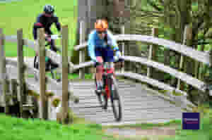 A lapped off-road course mostly on gravel fire roads so perfect for gravel bikes but also well suited to cross-country bikes or mountain bikes. Everyone will finish within a few minutes of the winner!
