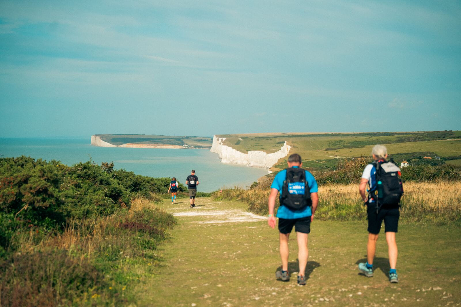 The full distance option of the South Coast Challenge over 2 days with 57km on day 1 and 43km on day 2, meaning you experience the route in daylight with the chance to sleep overnight.