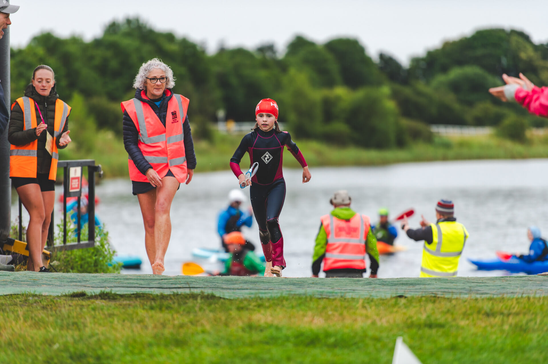 Ripon is unique as the only open-water junior racing in the Yorkshire series! So give your juniors the most exciting triathlon experience this year. Bike and run are traffic-free on grass surface.