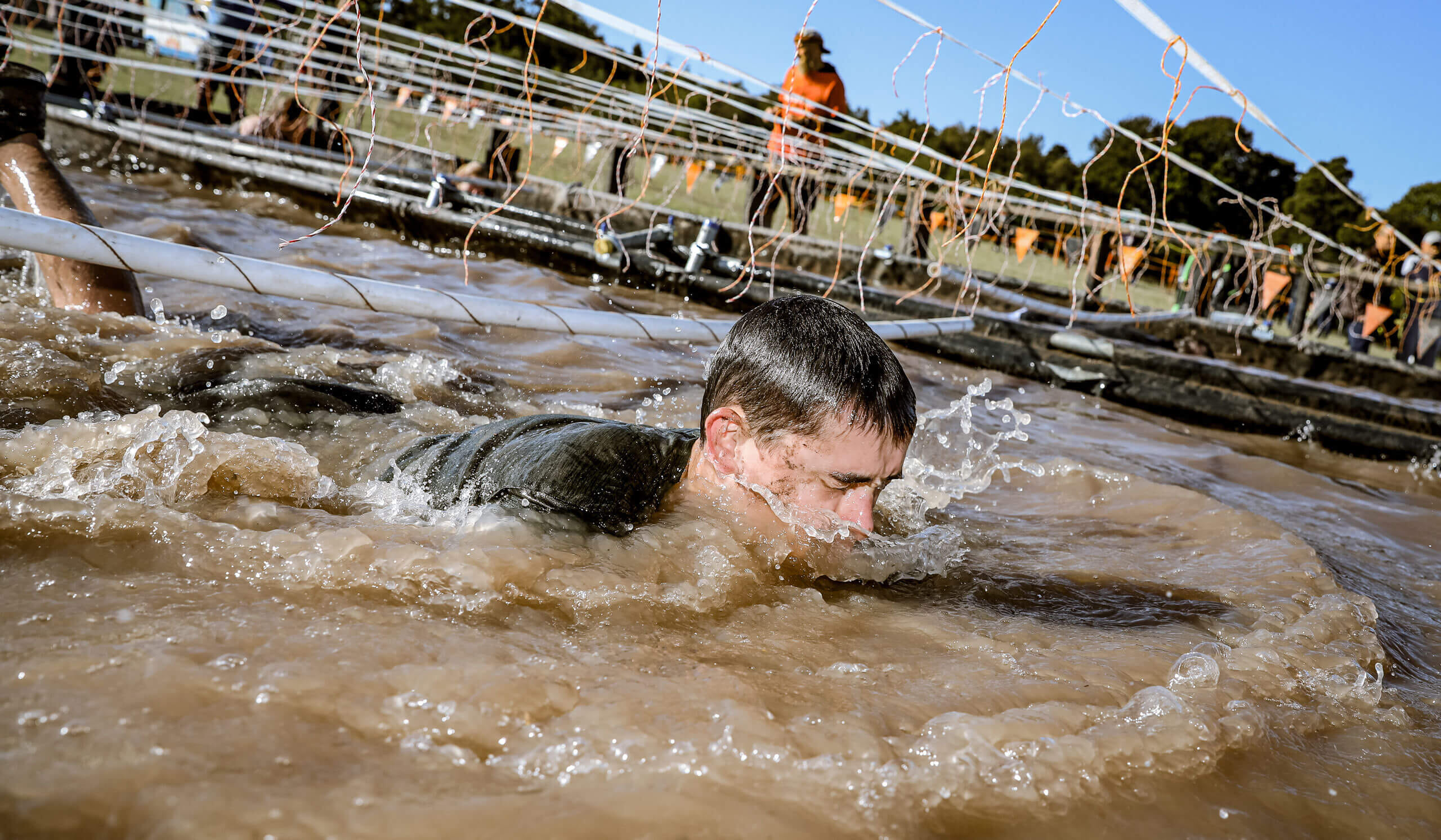 London South is the standout event of the series for good reason. 'Showstopper' obstacles, a diverse course, seriously muddy obstacles and a party atmosphere make it the ultimate mud party!