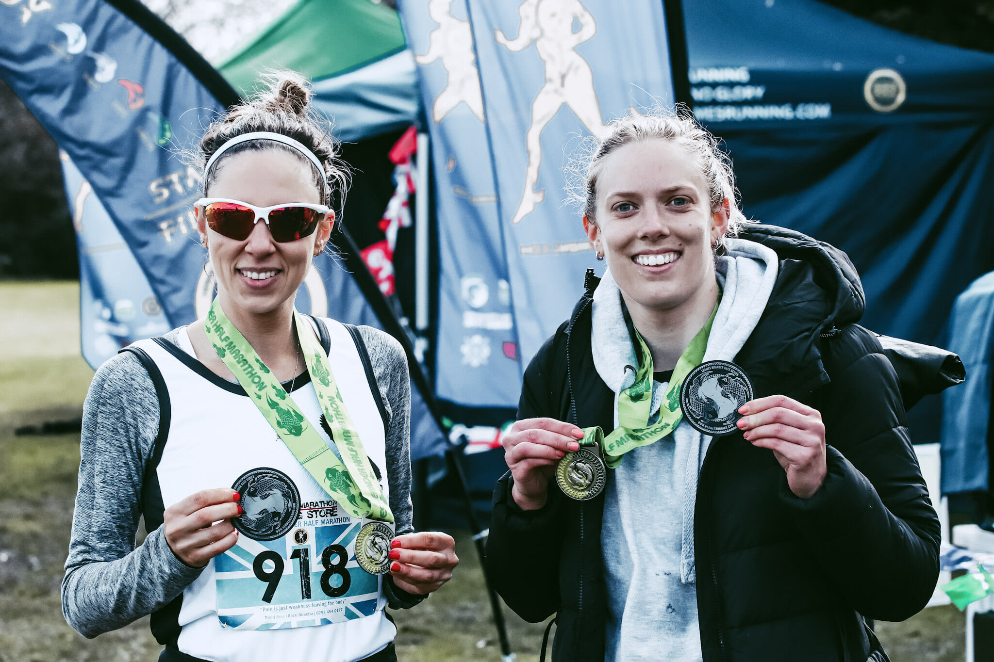 Stunningly scenic riverside route along the Thames towpath. Flat, fast and very runnable with great runner support. The marathon on the same day was previously rated one of the top 10 UK marathons.