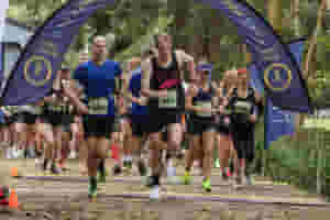 Stunningly scenic riverside route along the Thames towpath. Flat, fast and very runnable with great runner support. The marathon on the same day was previously rated one of the top 10 UK marathons.