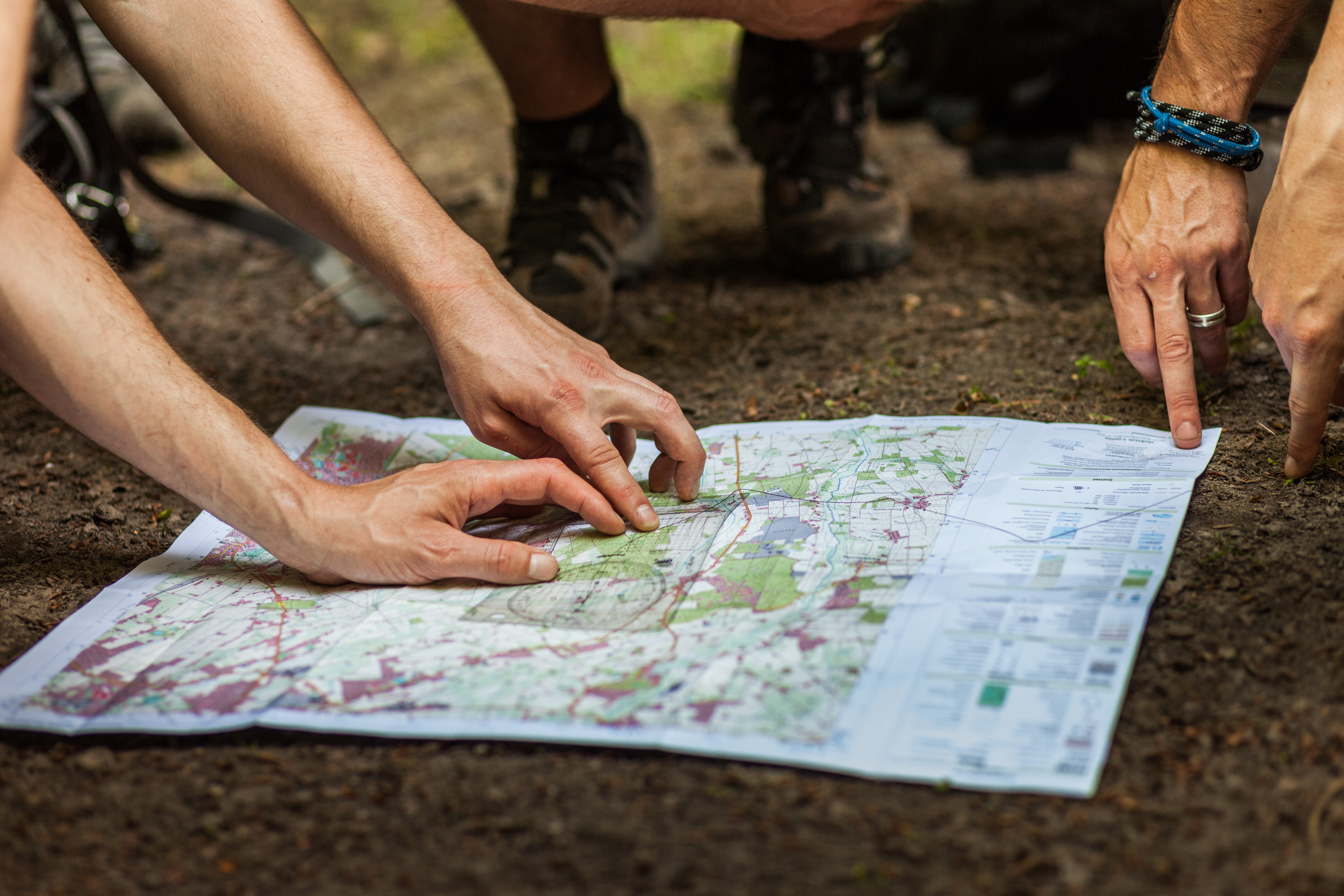 Sprint orienteering