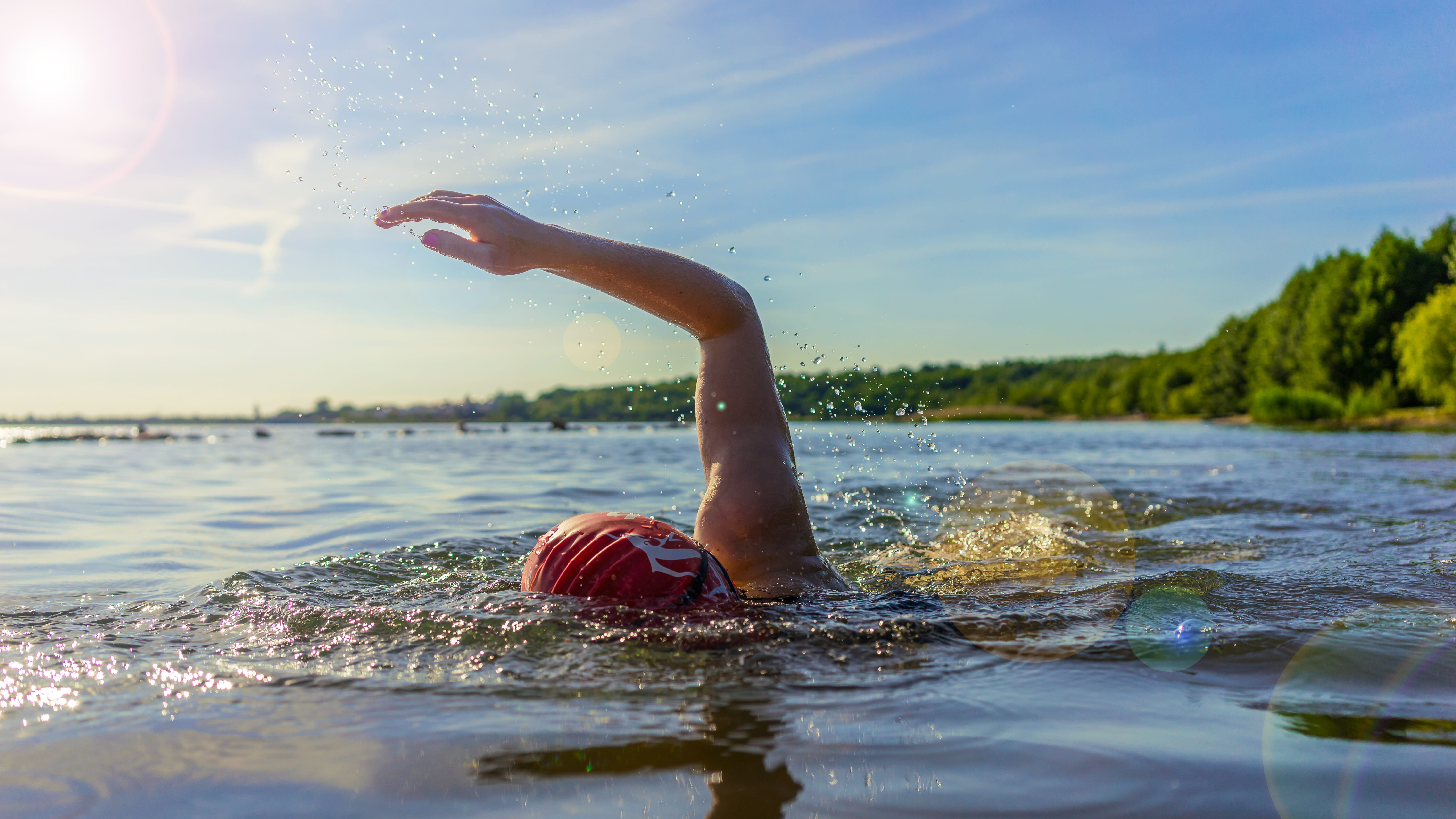 Open water swimming has amazing benefits