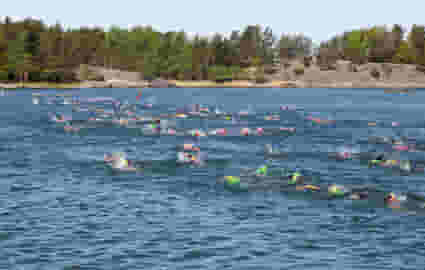 Lake swimming events
