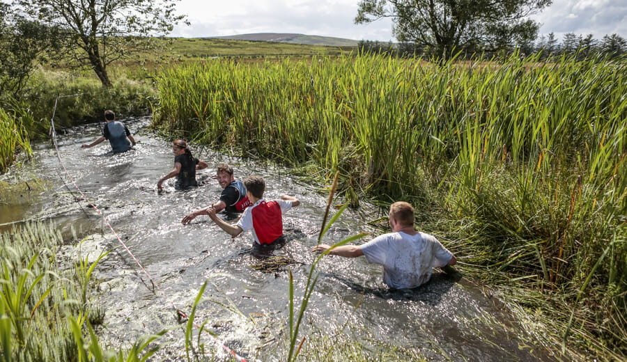 Mud running