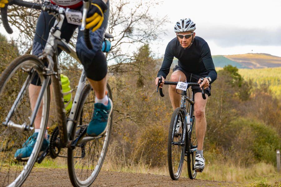 Road and trail duathlons are very different events