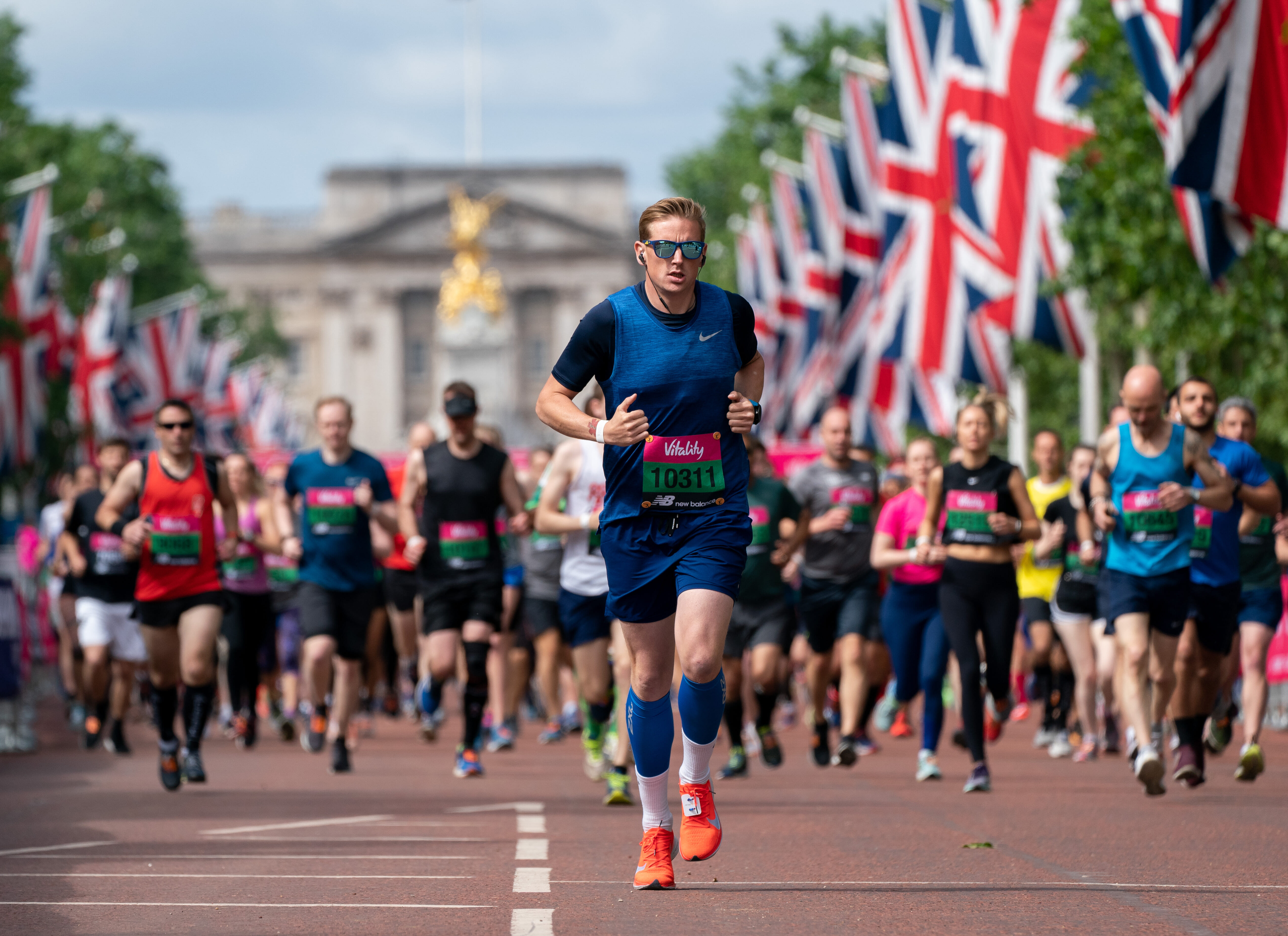 The London Marathon is the biggest run in the UK