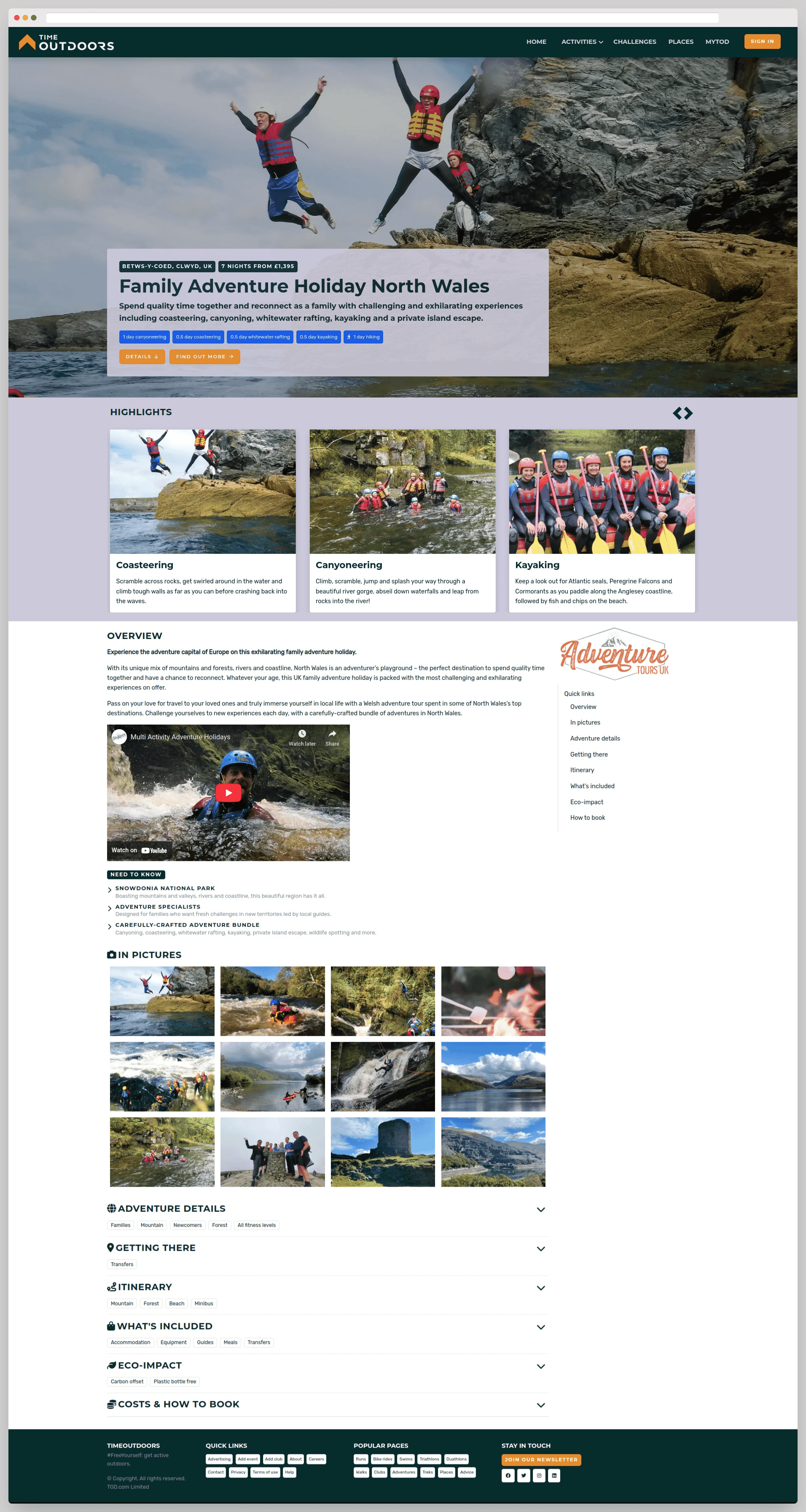 Adventure national