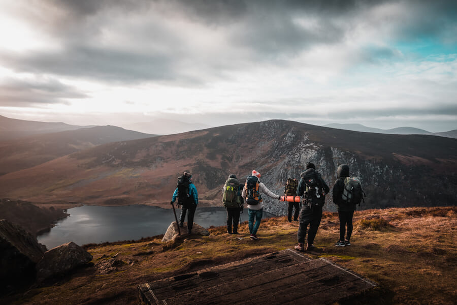 Wild camping