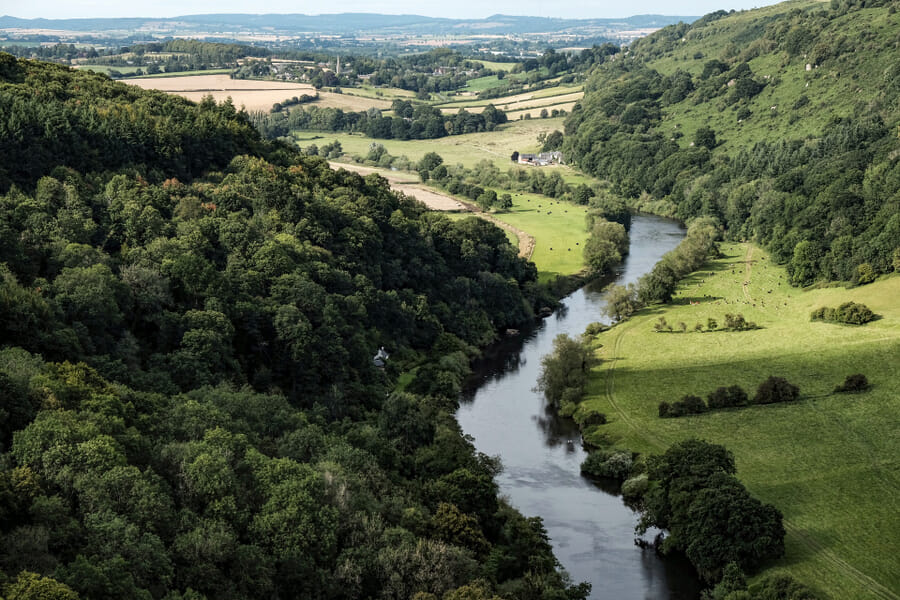 The River Wye, near Offa's Dyke