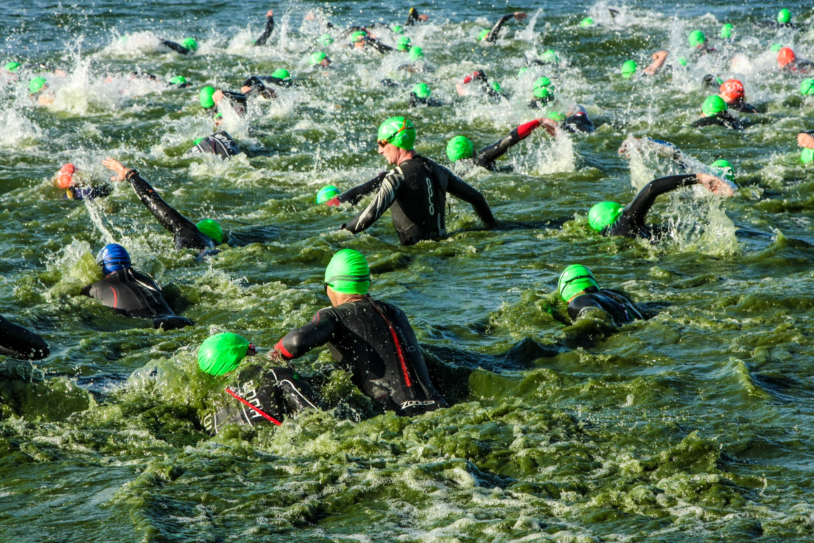 Triathlon swim start