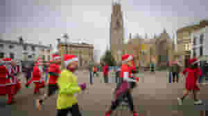 Festive cheer for runners and walkers alike featuring reusable plush Santa Hats, fabulous medals, goody bags and delicious mince pies at the finish! ​A true community event supporting local causes.