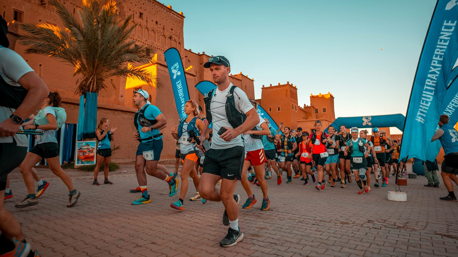 Take a sensory journey of 50km or 100km, past Kasbahs, through traditional fortified villages, lush oases and over rocky desert whilst being supported by the wonderful local population.
