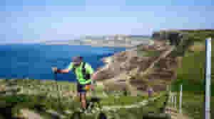 3 marathons in 3 days! The original and best format for conquering the Jurassic Coast. Run, jog or walk a fully-supported marathon each day for 3 days with meals and a good nights' rest in between.