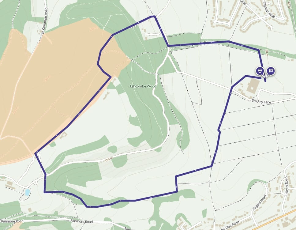 5K map from Ordnance Survey