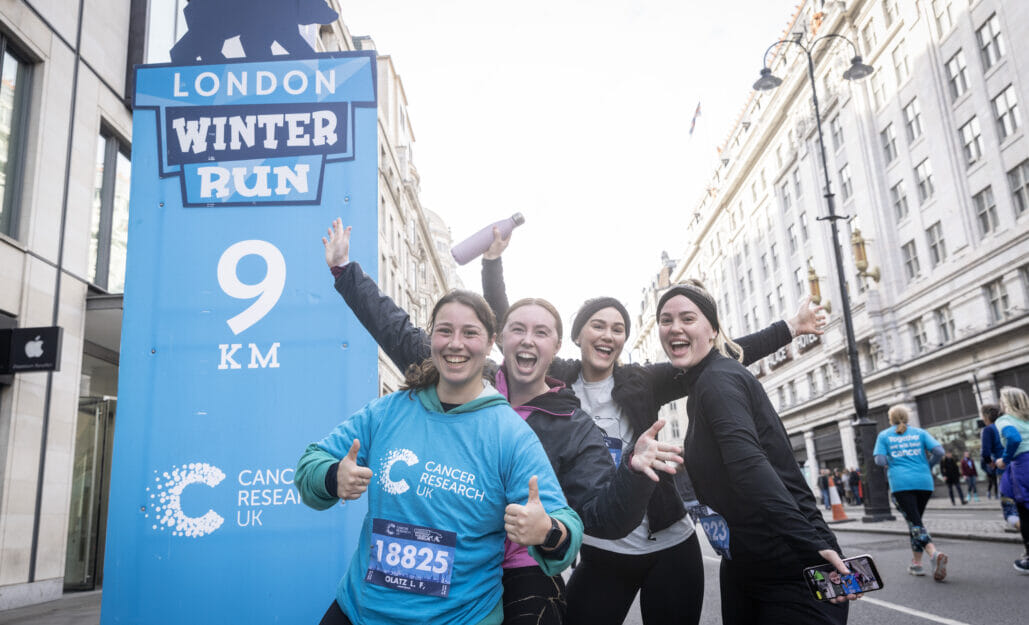 Cancer Research UK London Winter Run Sun 23 Feb 2025 TimeOutdoors