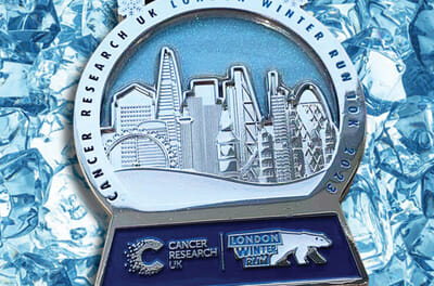 London Winter Run medal