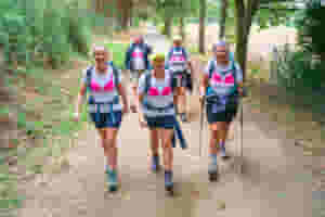 Walk 100 miles in 5 days! Walk the Camino Trail in style and unite against breast cancer.