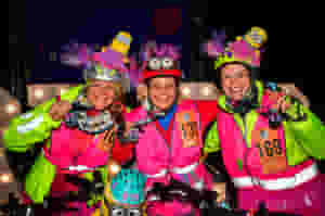 Join hundreds of women for a night of remembrance and celebration where you will ride past iconic city landmarks then cross the finish line to receive your well-deserved finisher's medal!