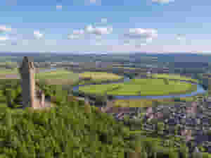 Wallace Monument overlooking Stirling