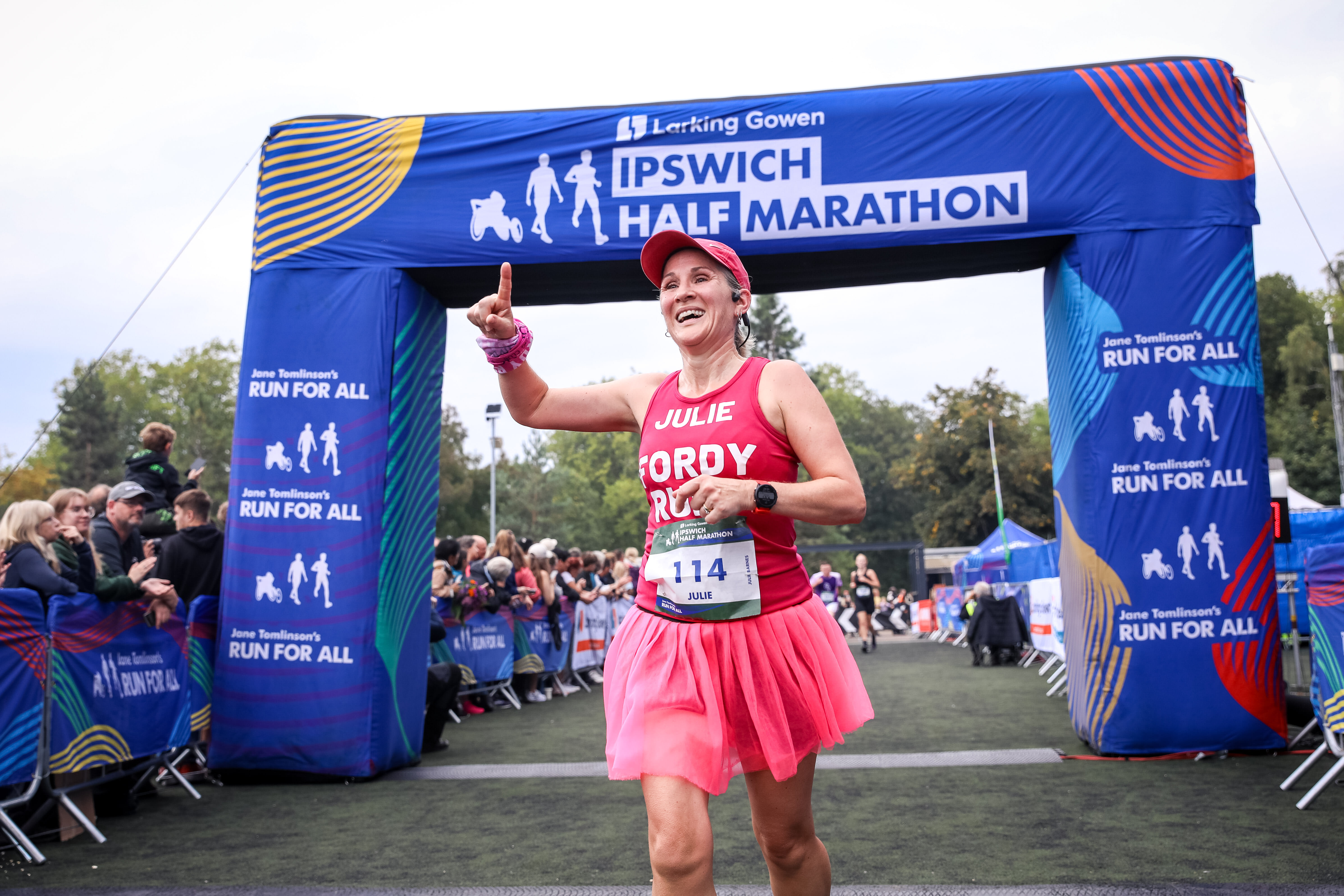 Starting and finishing at Portman Road Stadium, home to Ipswich Town FC, runners will cross the finish line to a roaring crowd of admirers to receive an exclusive event medal and goody bag!