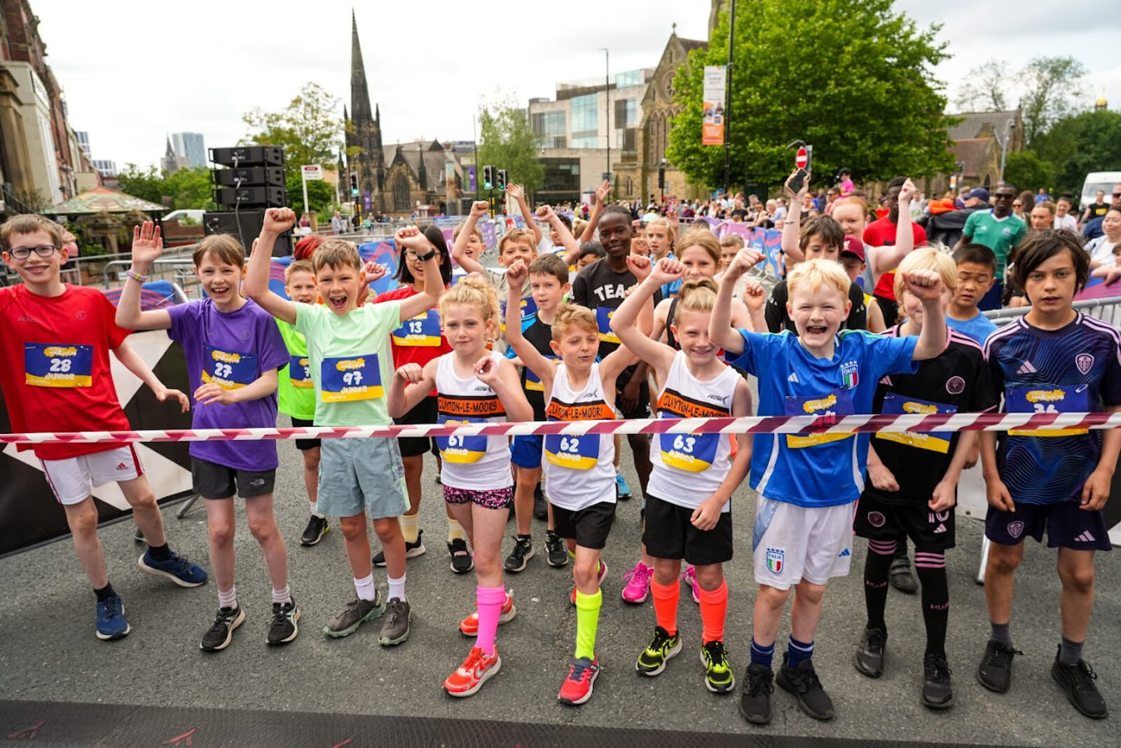A city-centre adventure for young runners of every ability, with official timing, a finisher's medal, and memories the whole family will treasure.