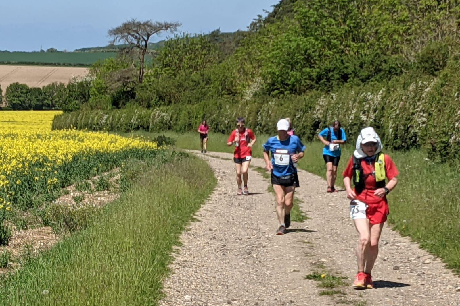 Join like-minded runners doing different distances, starting from the base camp of Hyde Hall Farm and encompassing the beautiful grounds around it over a lovely marathon looped trail route.