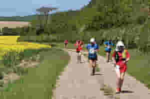 Join like-minded runners doing different distances, starting from the base camp of Hyde Hall Farm and encompassing the beautiful grounds around it over a lovely marathon looped trail route.